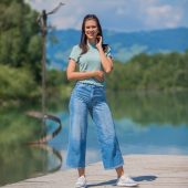 Lässig in Jeans
