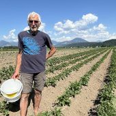Josef Stark sucht ­Menschen für seine Solidarische Landwirtschaft in Nofels. »A5