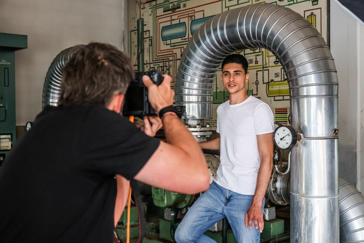 Erstes professionelles Shooting für Model-Me-Finalisten »A5