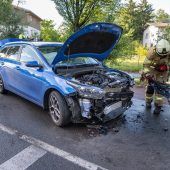 Zwei Verletzte nach Frontalcrash