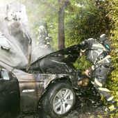 Anrainer löschten Feuer