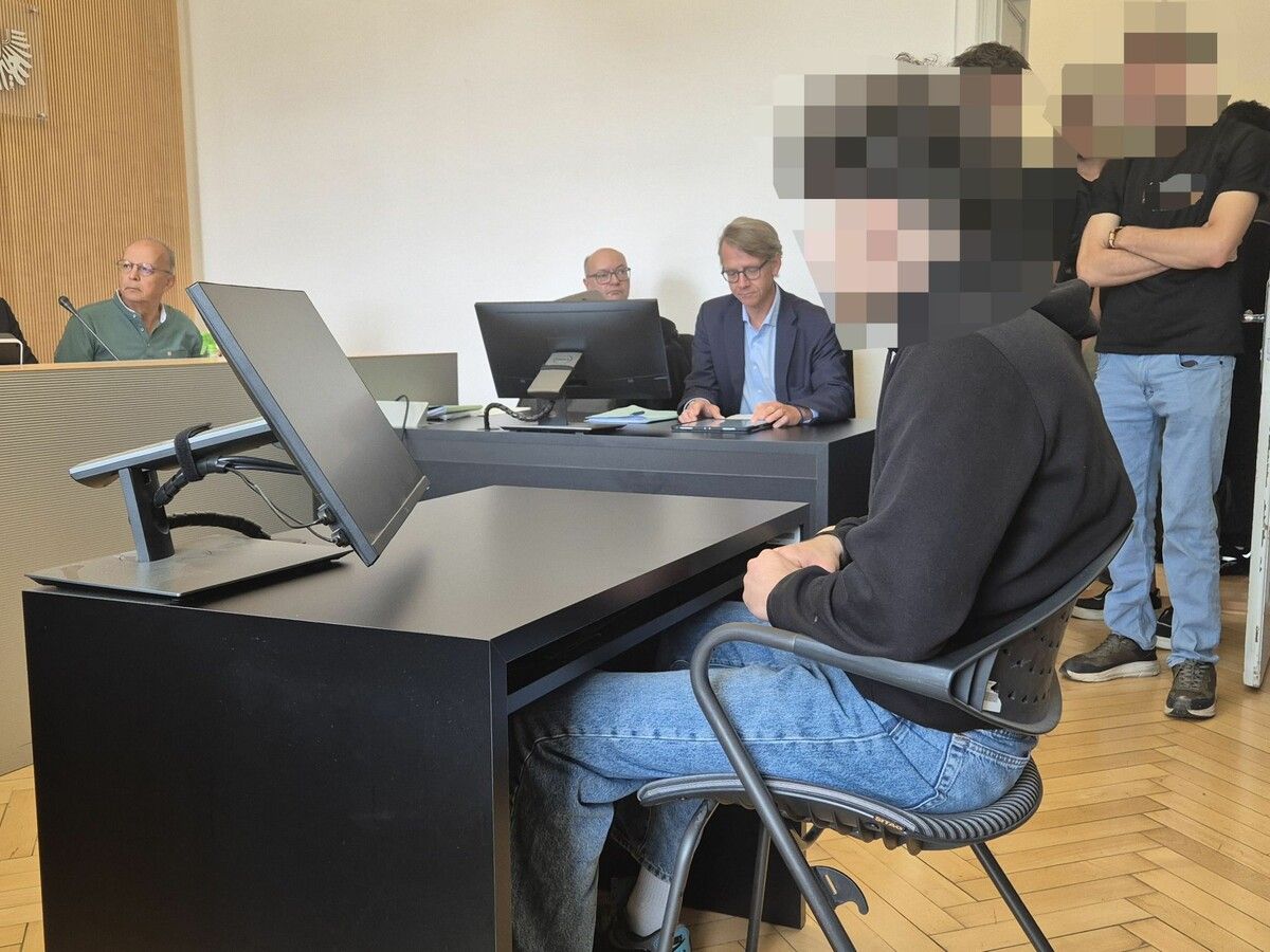 Für diesen Angeklagten des beschuldigten Duos setzte es die härtere Strafe.⇒Eckert