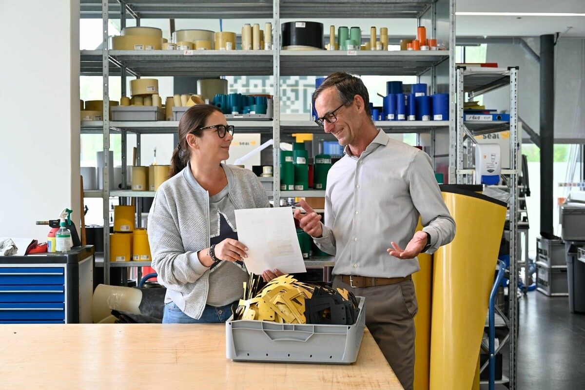 Für Gernot Stoppel sind Lernbereitschaft, Zuverlässigkeit und Verantwortungsbewusstsein gesuchte Eigenschaften. ⇒tecnoseal
