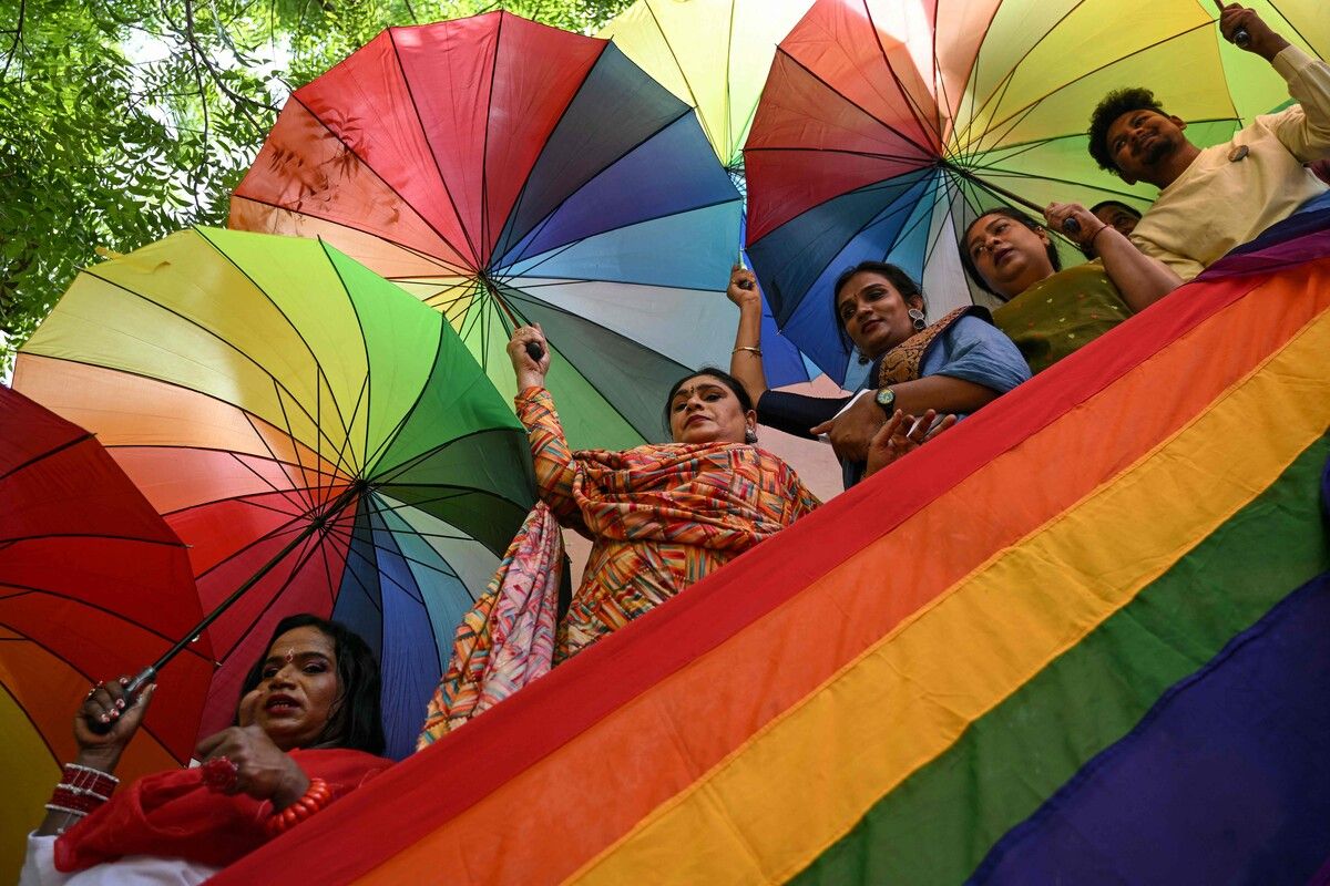 In Indien wurde gestern der Beginn des Pride-Months gefeiert. 