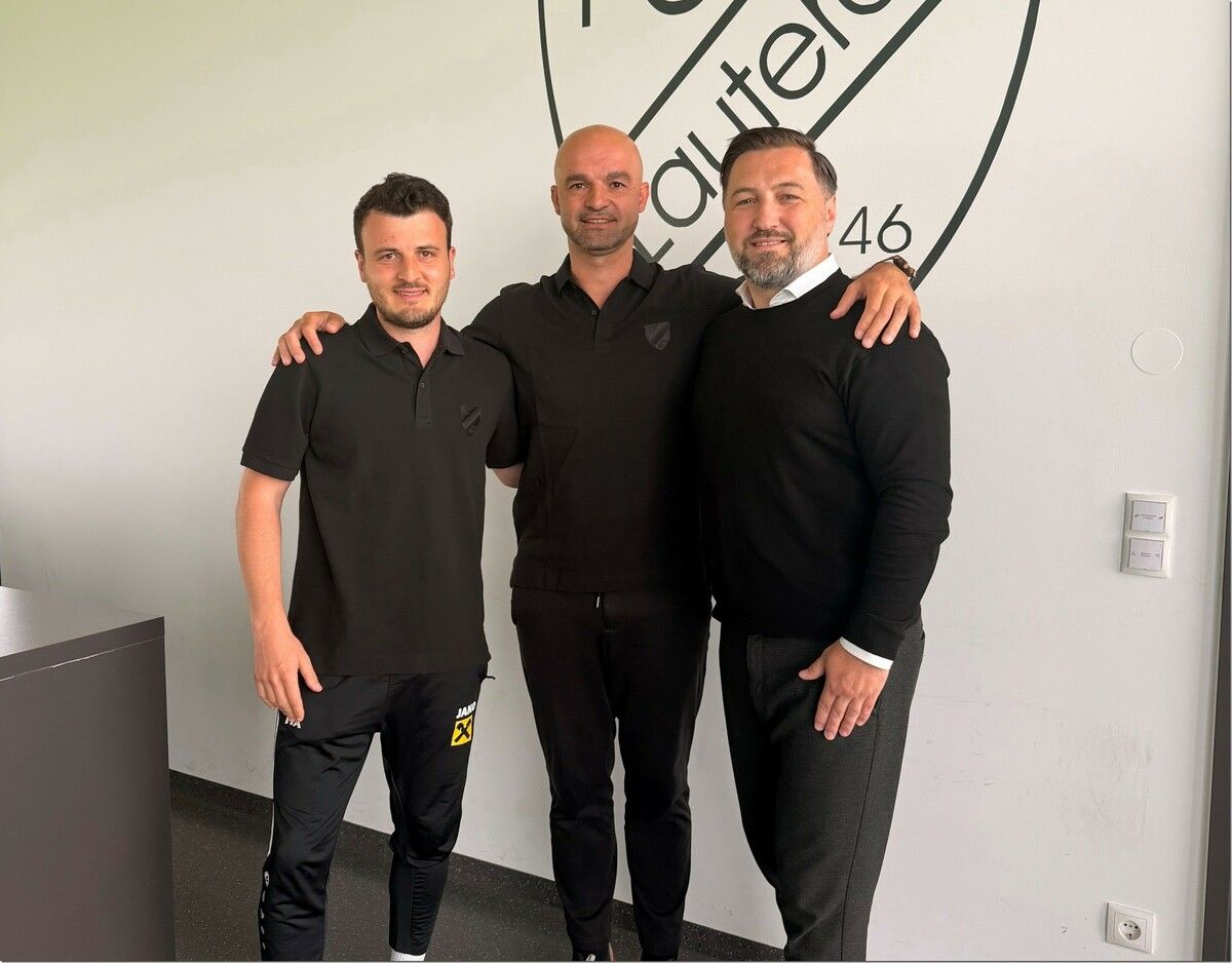 Ivan Kristo (r.) übernimmt in Lauterach.⇒VN