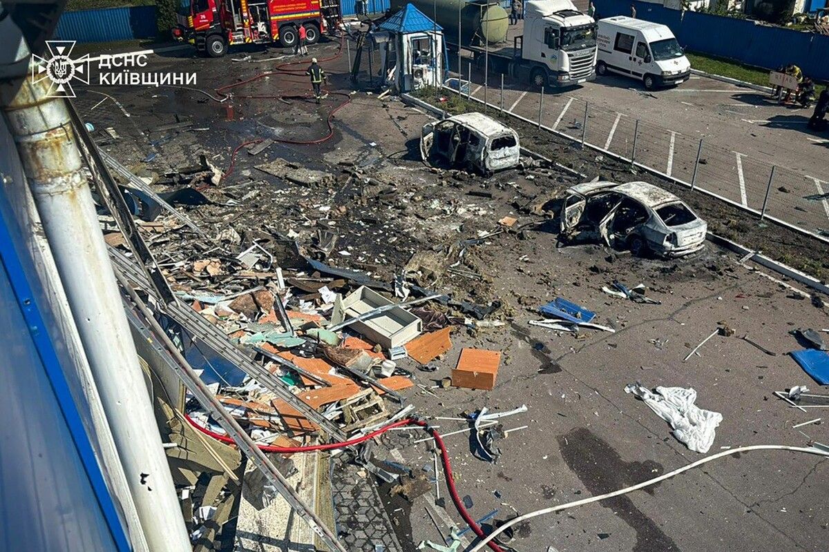 Kiew wurde wiederholt von russischen Drohnen getroffen. ⇒afp