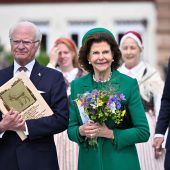 Schwedens Königspaar blickt auf fünf Jahrzehnte zurück