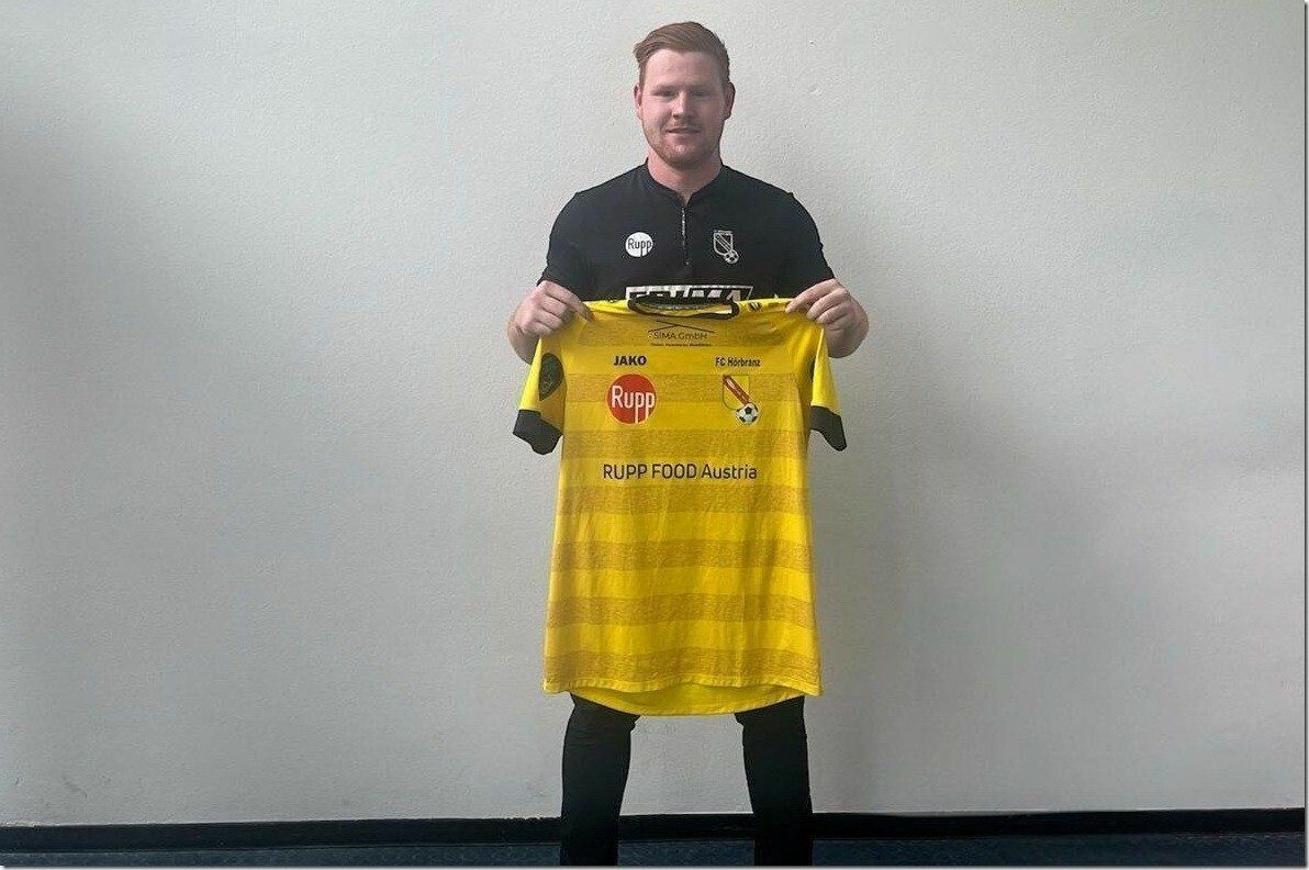 Manuel Herbert kommt von Langen nach Hörbranz.