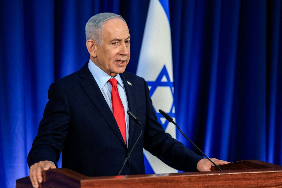 Netanyahu regiert seit Dezember 2022 mit rechter Koalition.⇒AFP