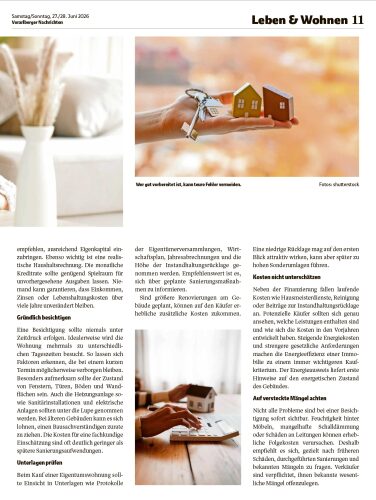 Ausgabe 27.06.2026, Seite 11