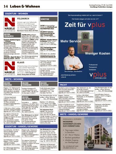 Ausgabe 27.06.2026, Seite 14