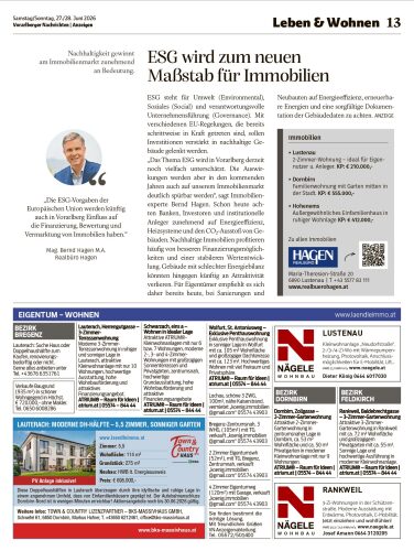 Ausgabe 27.06.2026, Seite 13