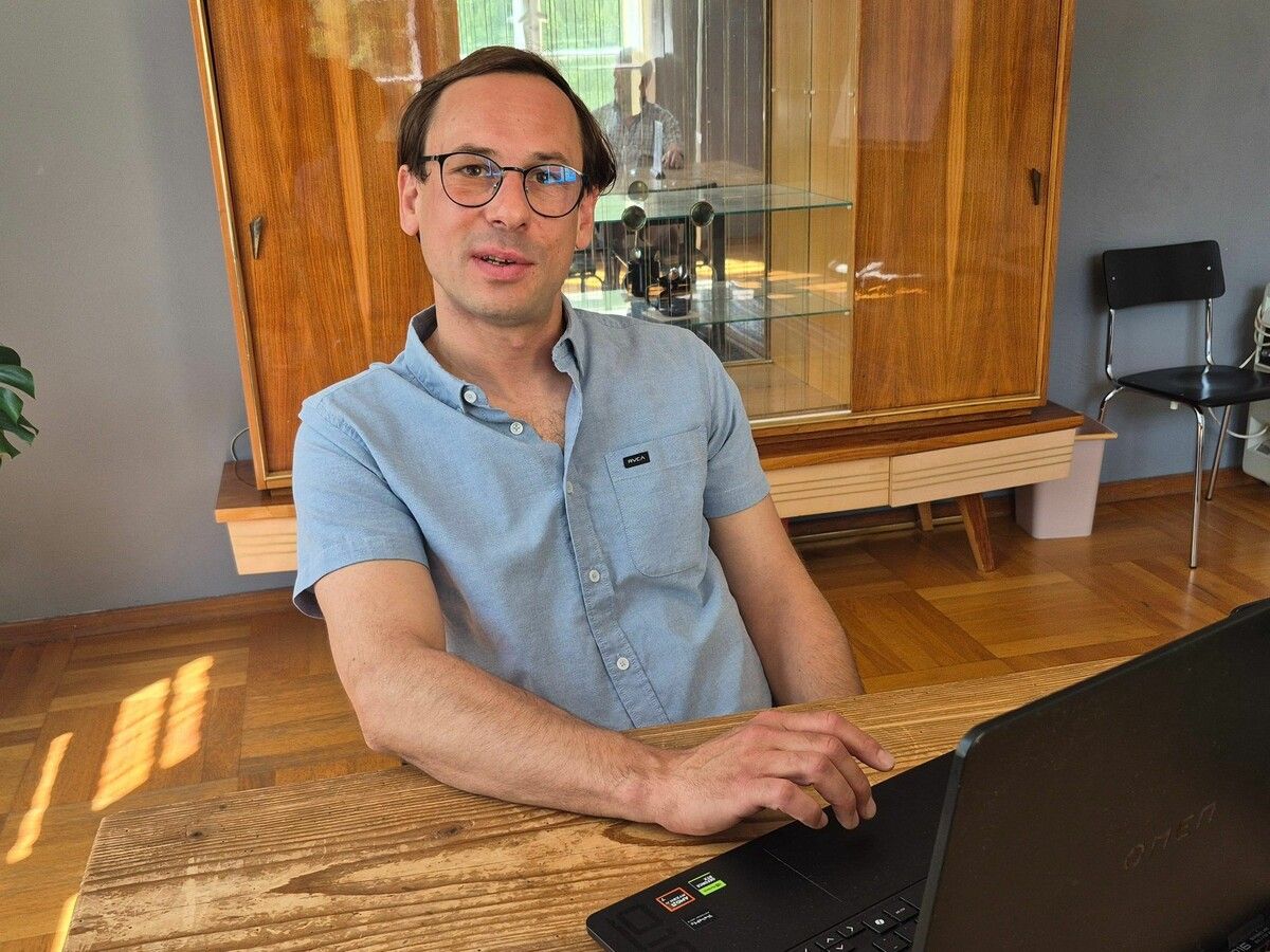 Richard Praschil startete mit seinem Mint Digitalstudio 2019 in die Selbstständigkeit.⇒hj (4)