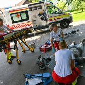 Rotkreuz-Sanitäter trainierten Ernstfall