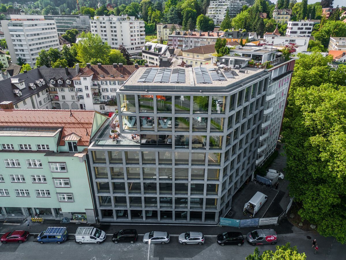 Seit dem Einzug in das neue Gebäude der VLV in Bregenz sind mittlerweile eineinhalb Jahre vergangen.⇒vn/Steurer