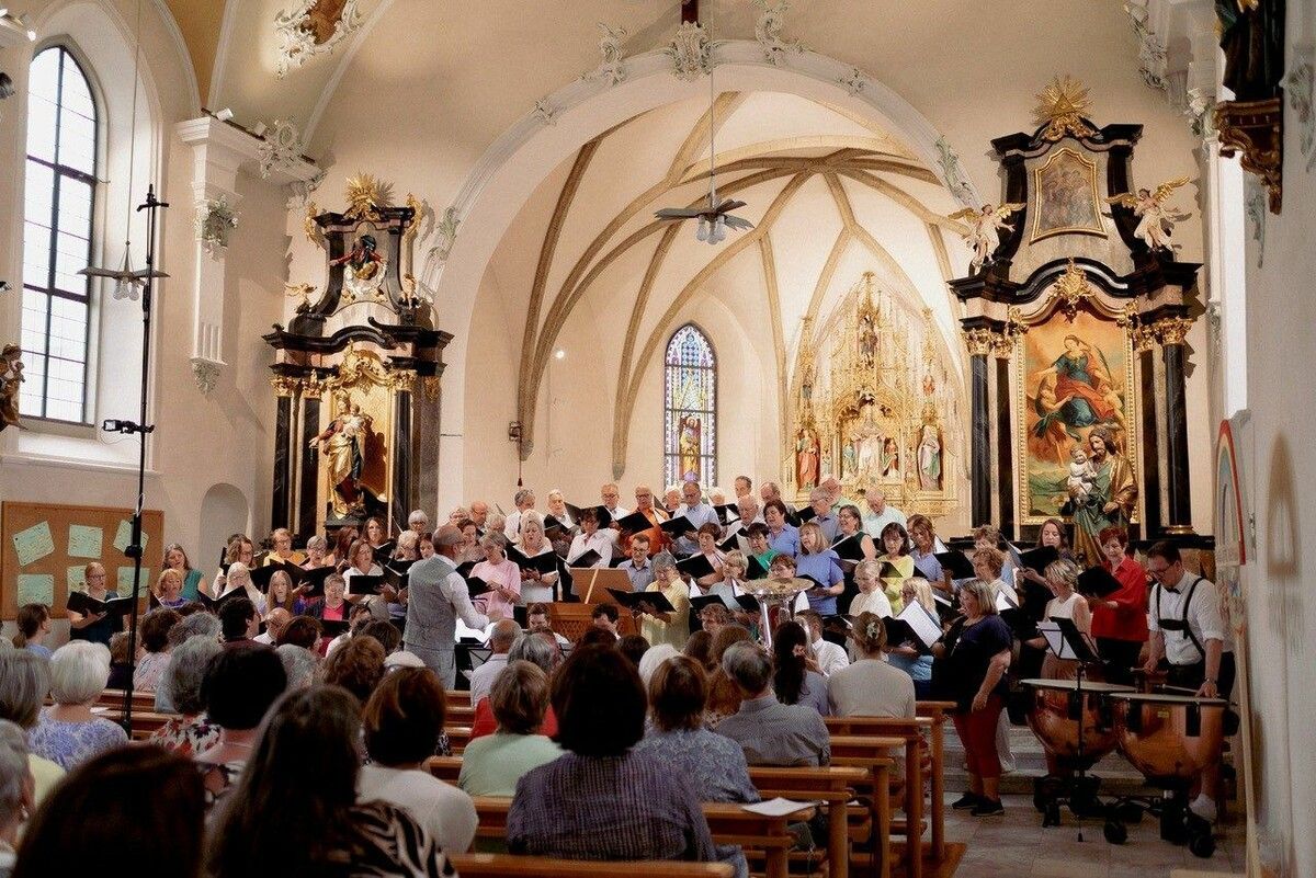 Stimmungsvolles Kirchenkonzert in Nenzing.⇒ salcher