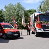 Koblacher Feuerwehr segnet neue Fahrzeuge