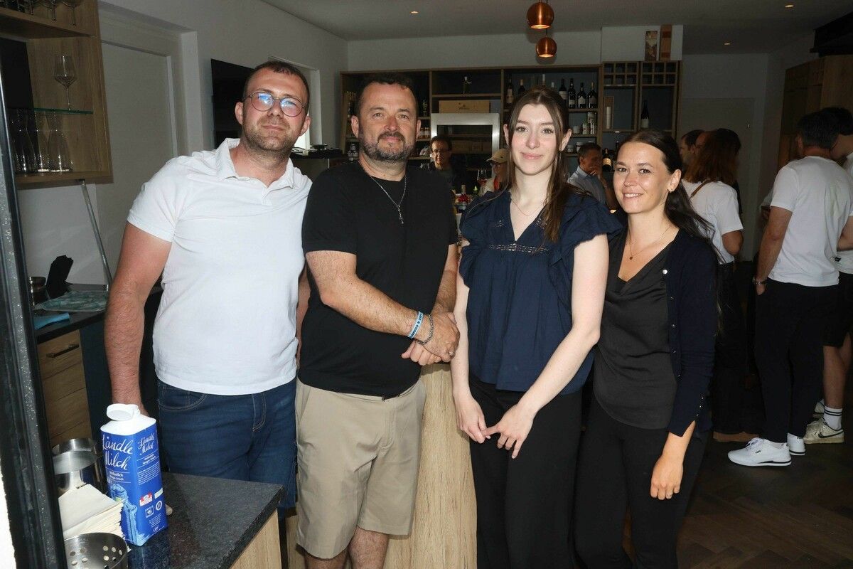 Valentin Dau, Christoph Piringer, Lara Laplooi und Natalie Bode.⇒Arno Meusburger
