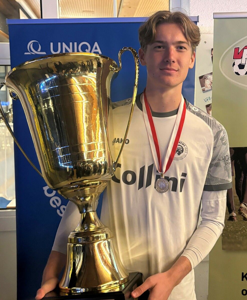 Verabschiedete sich mit dem Cupsieg vom VfB, Torhüter Max Weiland.⇒VN