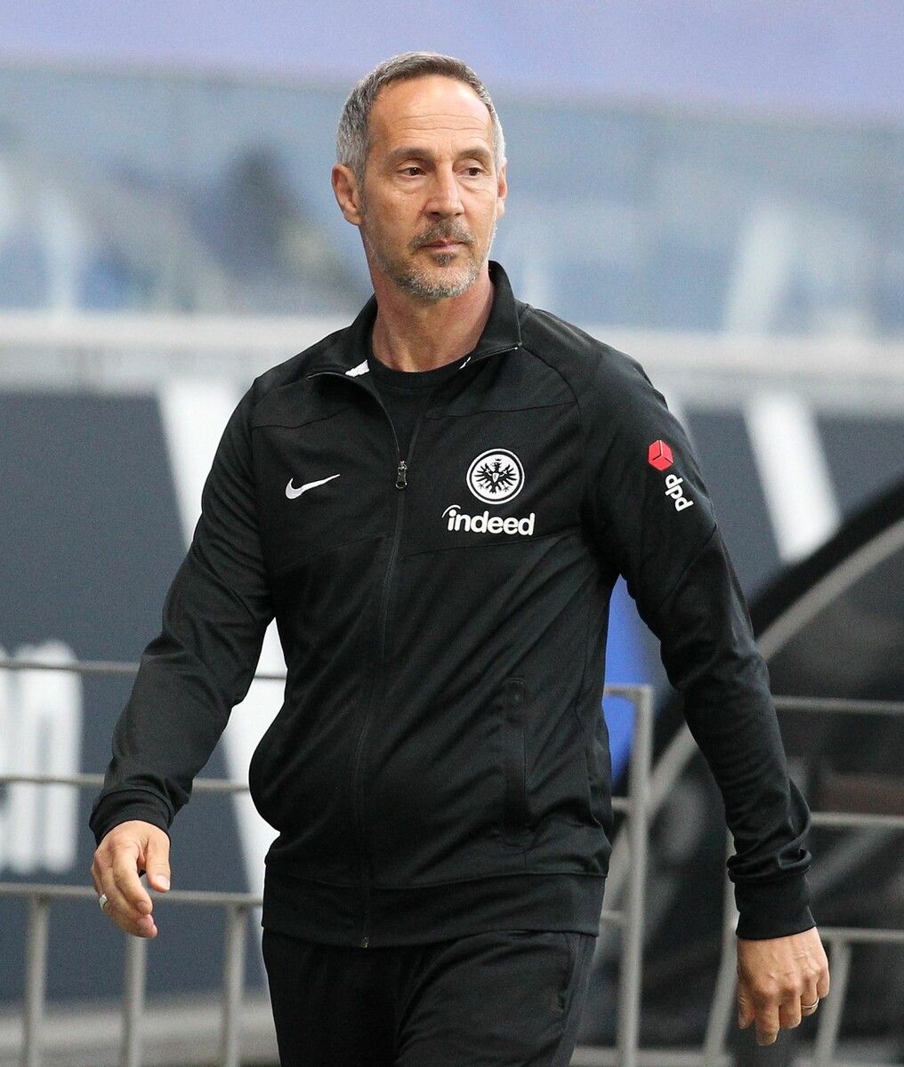 Von 2018 bis 2021 war Adi Hütter bereits Coach von Frankfurt. ⇒APA