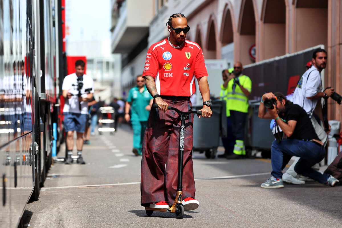 Wie immer ein wenig extravagant, Lewis Hamilton.⇒gepa