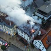 Millionenschaden durch Brand in Dornbirn