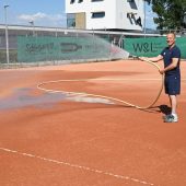 Tennisclub Lustenau saniert Sandplätze