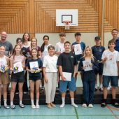 MS Wolfurt ehrt ihre jungen Talente
