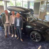Familie mit starkem Antrieb