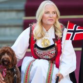 Mette-Marit zu Hause