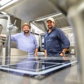 Pop-up-Lokal: Alexander Mayer und Robert Stark im Hotel MaMa in Bregenz. »D2