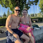 Morgens ziehen die Early Birds ihre Runden