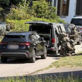 Nach Schussabgabe wird der Cobra-Einsatz am Pfänderweg geprüft. »A8