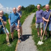 Mountainbikestrecke nach Meschach fertiggestellt