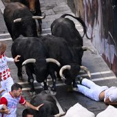 Letzte Stierhatz in Pamplona ­fordert mehrere Verletzte
