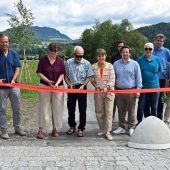 Wolfurt weiht Radweg zum Bahnhof ein