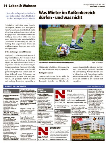Ausgabe 18.07.2026, Seite 14