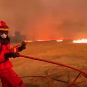 Feuer bei Madrid außer Kontrolle