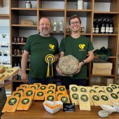Käse Moosbrugger holt Gold in England