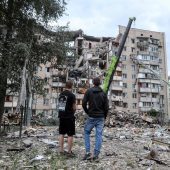 Erneut schwere Angriffe auf Kiew