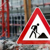 Bauarbeiten in der Nafla- und Luegerstraße
