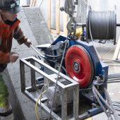 Großbaustelle im Hochgebirge