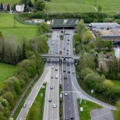 Pfändertunnel eine Stunde gesperrt