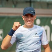 Maximilian Taucher ist nationale Spitze im Rollstuhltennis. »C1
