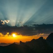 Wunderbarer Sonnenaufgang