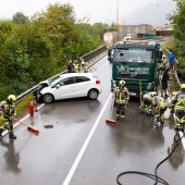 Kollision mit Lkw