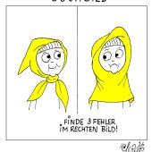 Kopftuch-Schulstart!