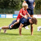 Stelldichein der Ski-Asse beim Kindercamp des FC Egg