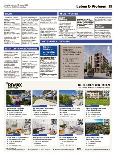 Ausgabe 14.08.2026, Seite 15