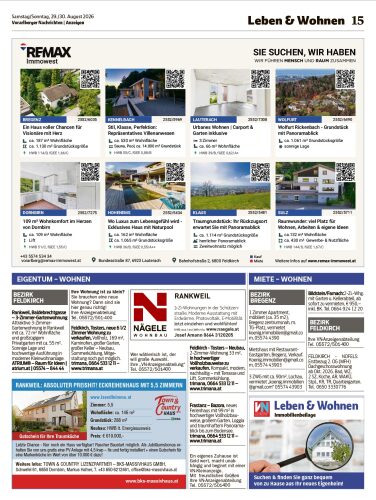 Ausgabe 29.08.2026, Seite 15